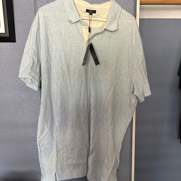 Rails Light Blue Polo Shirt - Picture 1 of 4